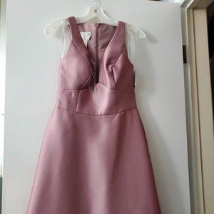 Davids Bridal Formal Bridesmaid Dress Rose Size 4